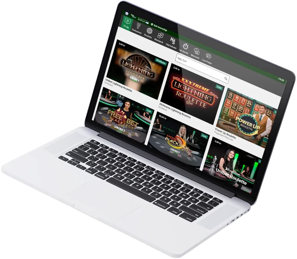 Unibet | Spil på danske casino fuld af spilleautomater