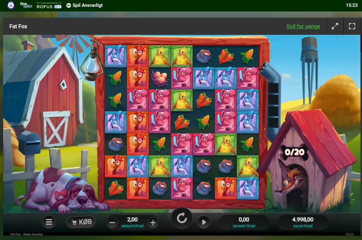 Fat Fox Unibet Casino slots